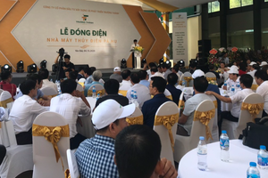 Lễ đóng điện nhà máy Thủy điện Pá Hu