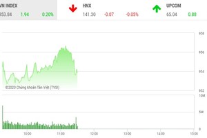 Giao dịch chứng khoán sáng 11/11: Cổ phiếu dầu khí, sắt thép tăng nhiệt