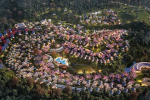 Phối cảnh toàn khu Sakana Hòa Bình – BW Premier Collection