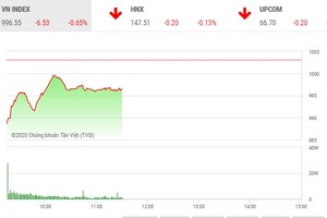 Giao dịch chứng khoán sáng 1/12: Thoải mái gom hàng của những nhà đầu tư yếu bóng vía