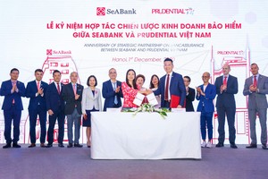 Prudential Việt Nam và SeABank ký kết thỏa thuận phân phối sản phẩm bảo hiểm trên nền tảng kỹ thuật số