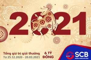 SCB: Triển khai chương trình khuyến mại trị giá 6 tỷ đồng