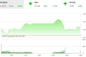 Giao dịch chứng khoán chiều 6/1: Ngắt mạng, ngắt đà rơi 