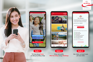 Sản phẩm bảo hiểm trực tuyến “PRU-Vui Sống” trước 3 bệnh nghiêm trọng 