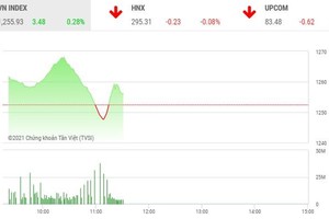 Giao dịch chứng khoán phiên sáng 13/4: VIC cứu cả thị trường "xanh vỏ đỏ lòng"