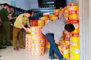 Tang vật bị thu giữ thời điểm kiểm tra ngày 14/4/2021