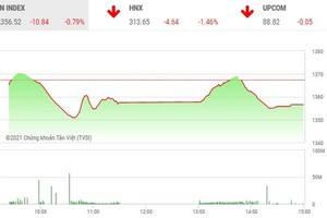 Giao dịch chứng khoán chiều 16/6: Rút khỏi bluechip, dòng tiền dồn vào cổ phiếu vừa và nhỏ 
