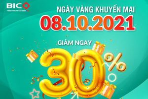 BIC giảm 30% phí bảo hiểm sức khoẻ trực tuyến 