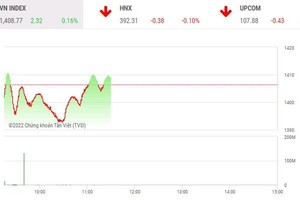 Giao dịch chứng khoán sáng 20/4: Lại "bắt dao rơi"