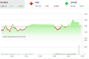 Giao dịch chứng khoán phiên chiều 31/8: Con sóng nhỏ trước kỳ nghỉ lễ 