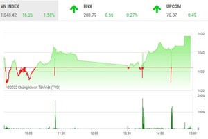 Giao dịch chứng khoán phiên chiều 30/11: Dòng tiền tham lam giúp VN-Index tiếp tục bay cao