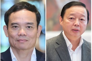 Quốc hội phê chuẩn bổ nhiệm Phó thủ tướng đối với hai ông Trần Lưu Quang và Trần Hồng Hà
