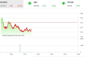 Phiên giao dịch sáng 31/5: Penny vẫn hút tiền