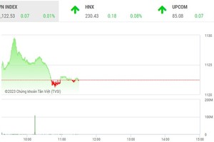 Phiên giao dịch chứng khoán sáng 14/6: Nhà đầu tư chốt lời, thị trường rung lắc 