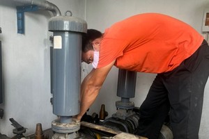 Kiểm tra hệ thống xử lý nước thải