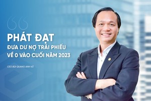 Tổng giám đốc Phát Đạt (PDR): Công ty đưa dư nợ trái phiếu về zero trước khi kết thúc năm 2023
