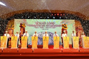 Nghi thức khởi công Khu đô thị mới tại Cà Mau