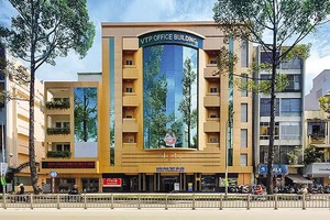 Trụ sở của Vạn Thịnh Phát tại số 193-203 Trần Hưng Đạo (quận 1, TP.HCM) là một trong những nơi “tập kết” tiền trái phiếu.