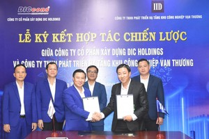 DIC Holdings (DC4) hợp tác chiến lược với Công ty Phát triển hạ tầng Khu công nghiệp Vạn Thương