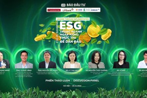 Ngày 19/11, Báo Đầu tư tổ chức Hội thảo ESG trong ngành ngân hàng