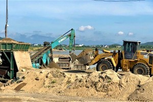 Quảng Ngãi tăng cường quản lý, bảo vệ khoáng sản trên địa bàn tỉnh.