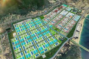 Ảnh phối cảnh Dự án Khu công nghiệp Phù Mỹ.