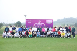 140 golfer tham dự Giải golf “Tấm lòng vàng Nhà đầu tư” 2025 