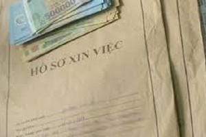 Do nợ nần, đối tượng nảy sinh ý định lừa đảo chiếm đoạt tiền của những người có nhu cầu xin việc. (Ảnh: Internet)