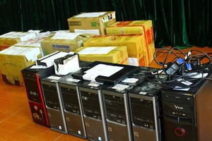 Tang vật bị thu giữ