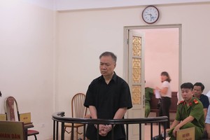 Bị cáo Sơn tại Tòa