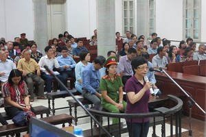 Bị cáo Châu Thị Thu Nga.