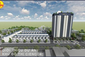 Thêm một dự án của Cienco4 sắp cất nóc  