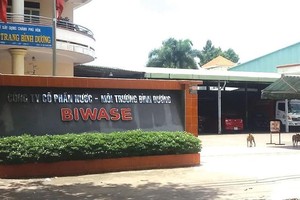 Hàng loạt lãnh đạo của Biwase (BWE) đăng ký bán cổ phiếu