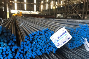 Sản lượng bán hàng các loại thép của Hòa Phát (HPG) đạt 690.000 tấn trong tháng 8