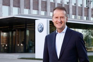 Ông Herbert Diess, giám đốc điều hành của nhà sản xuất ô tô Đức Volkswagen.