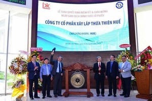 Một cổ đông lớn vừa bán ra 540.000 cổ phiếu Xây lắp Thừa Thiên Huế (HUB)