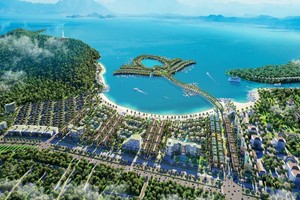 Phối cảnh dự án Khu phức hợp Vịnh Đầm