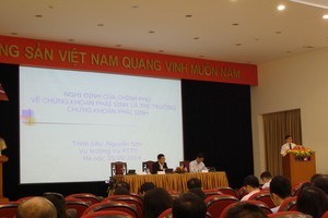 Hội thảo khung pháp lý về chứng khoán phái sinh và TTCK phái sinh tại Việt Nam