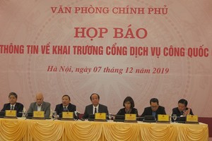 Bộ trưởng Mai Tiến Dũng: Nhiều thách thức khi triển khai Cổng dịch vụ công Quốc gia