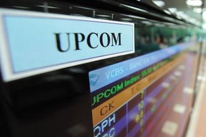 Tháng 4, dòng tiền chảy vào sàn UPCoM suy giảm