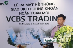 Ông Vũ Quang Đông, Giám đốc VCBS