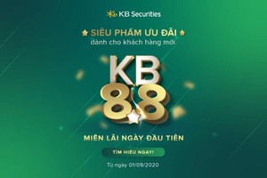 KBSV ra mắt sản phẩm KB 8.8 và giảm lãi suất dịch vụ tài chính tiêu chuẩn
