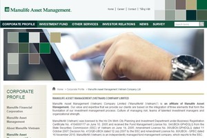 10 nhà đầu tư nắm 99,5% quỹ mở của ManulifeAM Việt Nam