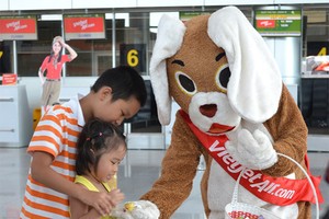 Mừng tết 1/6, VietJet bay cùng nụ cười trẻ thơ