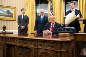 Tổng thống Mỹ Donald Trump. Ảnh: AP.