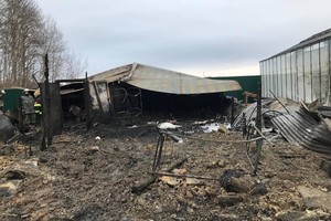 Hiện trường vụ cháy. Ảnh: TASS.