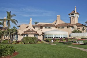 Nhà của Ông Trump tại Mar-a-Lago, Palm Beach, Florida. Ảnh: AP.