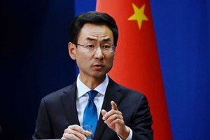 Cảnh Sảng, phát ngôn viên của Bộ Ngoại giao Trung Quốc. Ảnh: Getty Images.