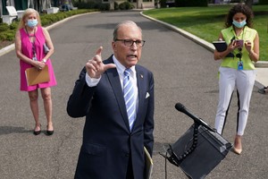 Larry Kudlow, Giám đốc Hội đồng Kinh tế Quốc gia Nhà Trắng. Ảnh: Reuters.
