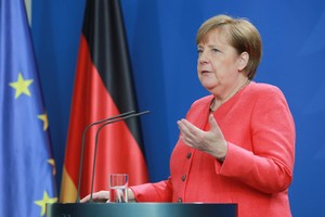 Thủ tướng Đức Angela Merkel. Ảnh:  EPA-EFE.